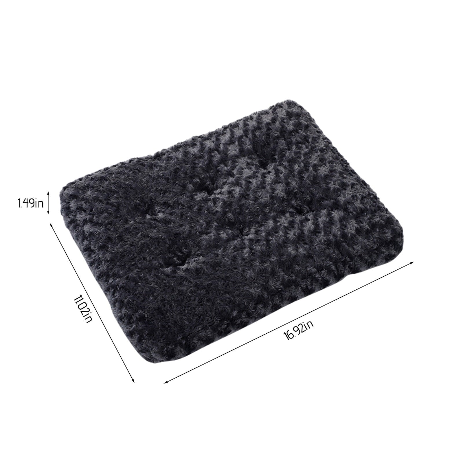 Kojanyu Christmas Dog Bed,orthopedic Crate Foam Dog Bed with Removable Washable Cover,Waterproof Dog Mattress Nonskid Bottom,Comfy Anxiety Pet Bed Mat Home Decor Essentials Discount Sales