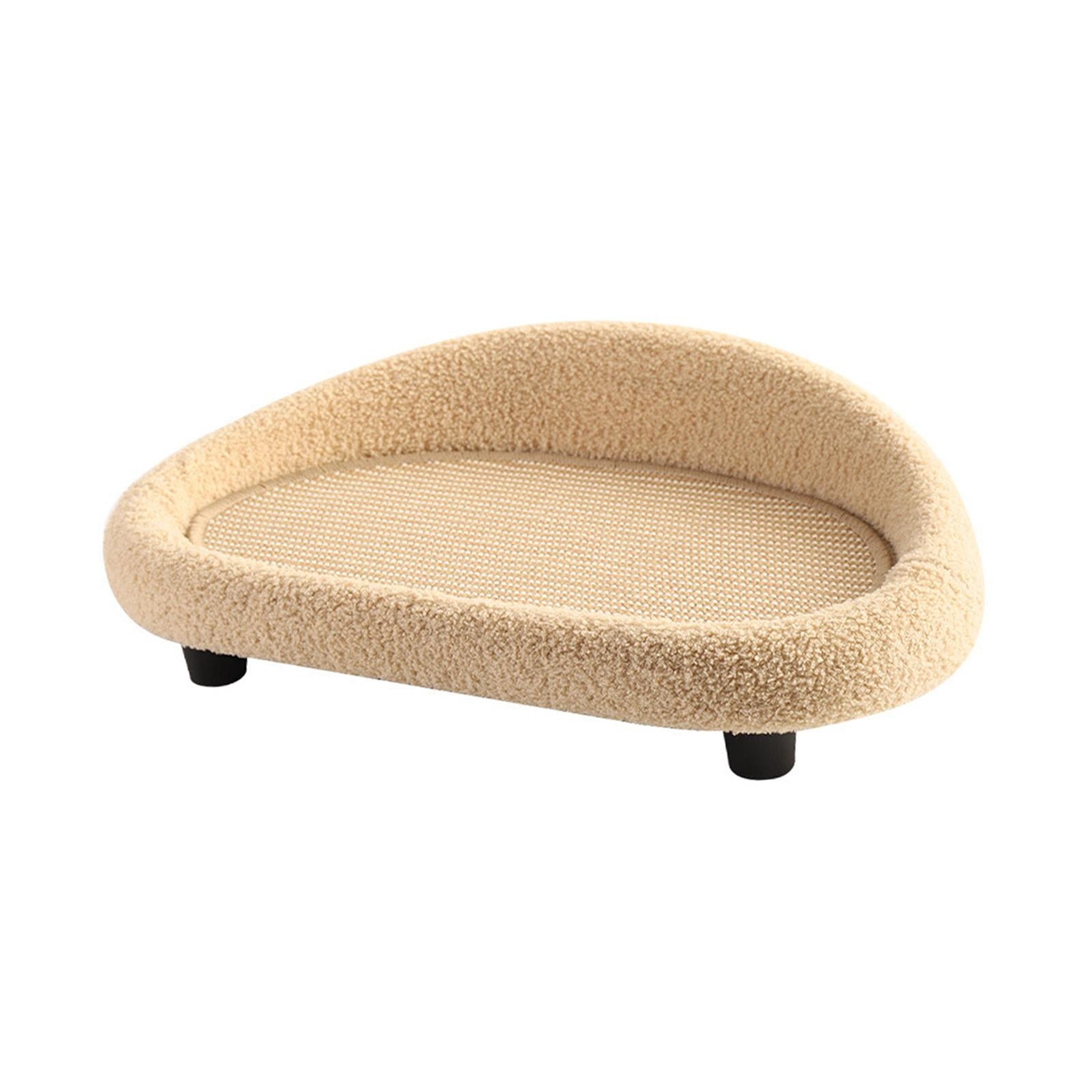 Menolana Pet Sofa Bed Sisal Cat Scratcher Protect Furniture Comfortable Cat Bed Nests Wear Resistant for Small Medium Cats Indoor Cats