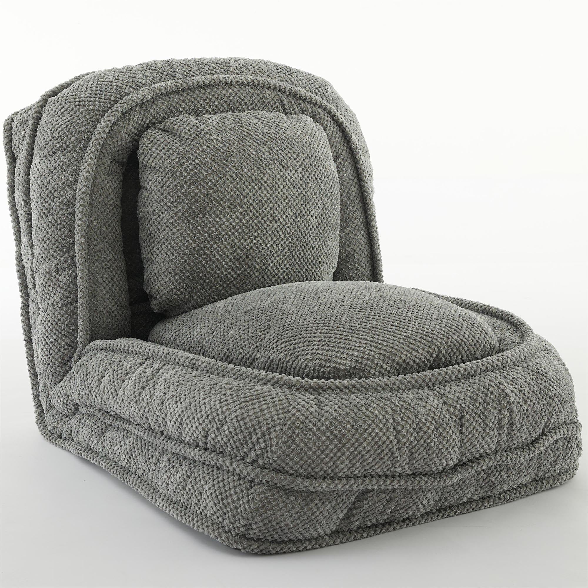 Human Dog Bed ,Lazy Sofa Couch ,5 Adjustable Position,sit,sleep,fold,suit to put in bedroom, living room ,Space Saving Design