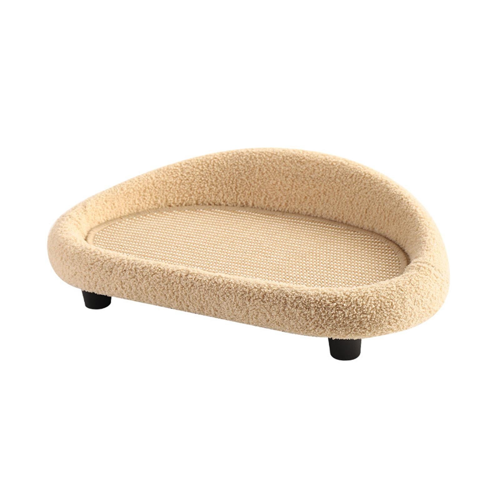 Menolana Pet Sofa Bed Sisal Cat Scratcher Protect Furniture Comfortable Cat Bed Nests Wear Resistant for Small Medium Cats Indoor Cats