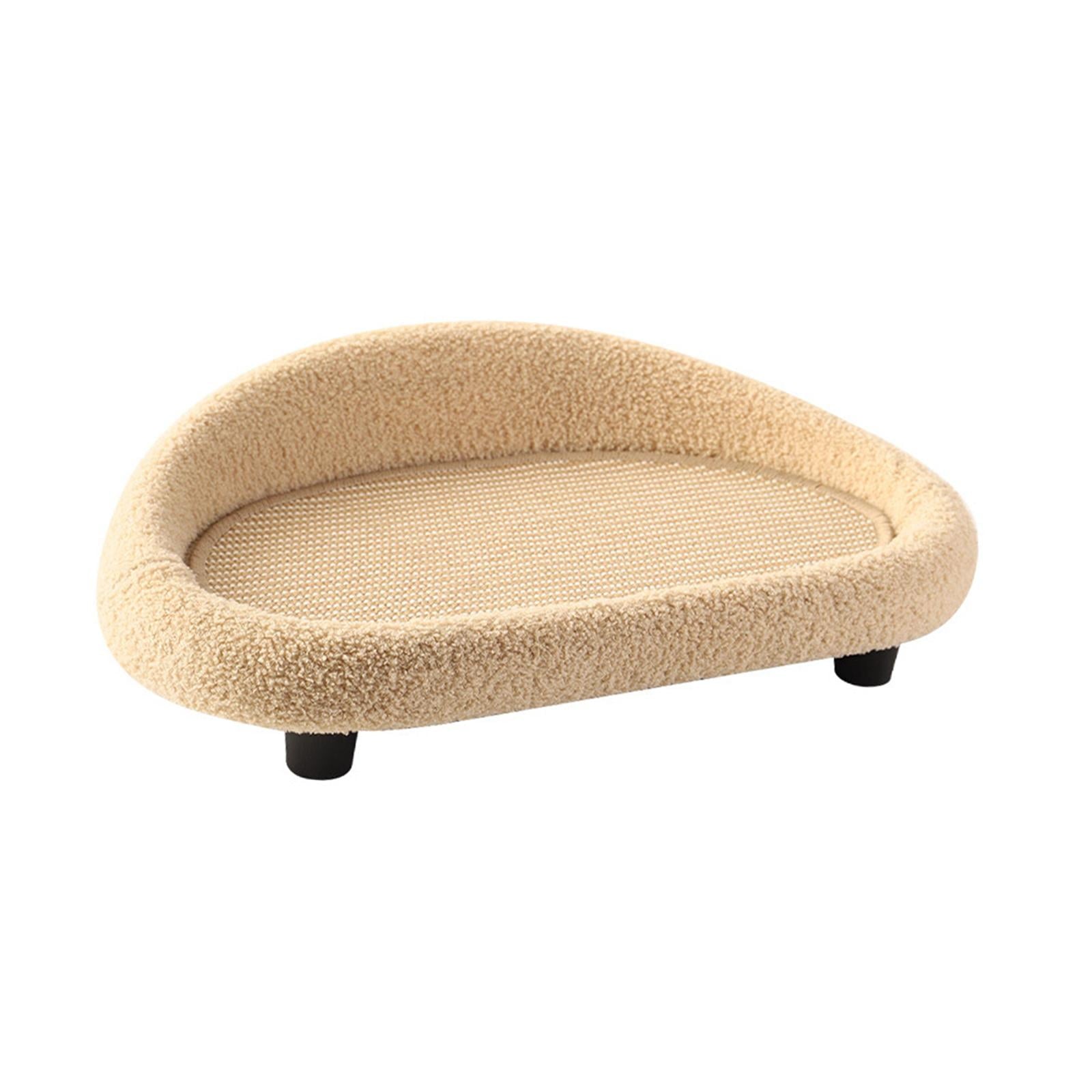 Menolana Pet Sofa Bed Sisal Cat Scratcher Protect Furniture Comfortable Cat Bed Nests Wear Resistant for Small Medium Cats Indoor Cats