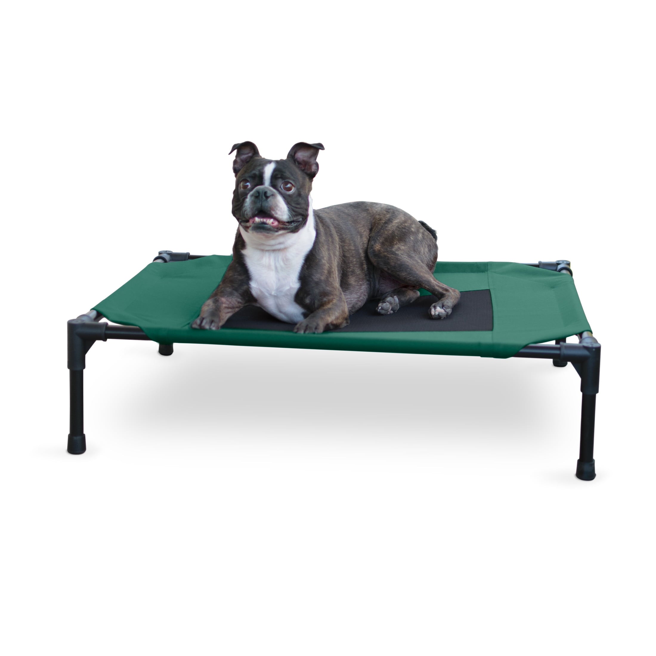 K&H Pet Products Original Pet Cot Elevated Dog Bed Taupe/Black Mesh X-Large 50 X 32 X 9 Inches