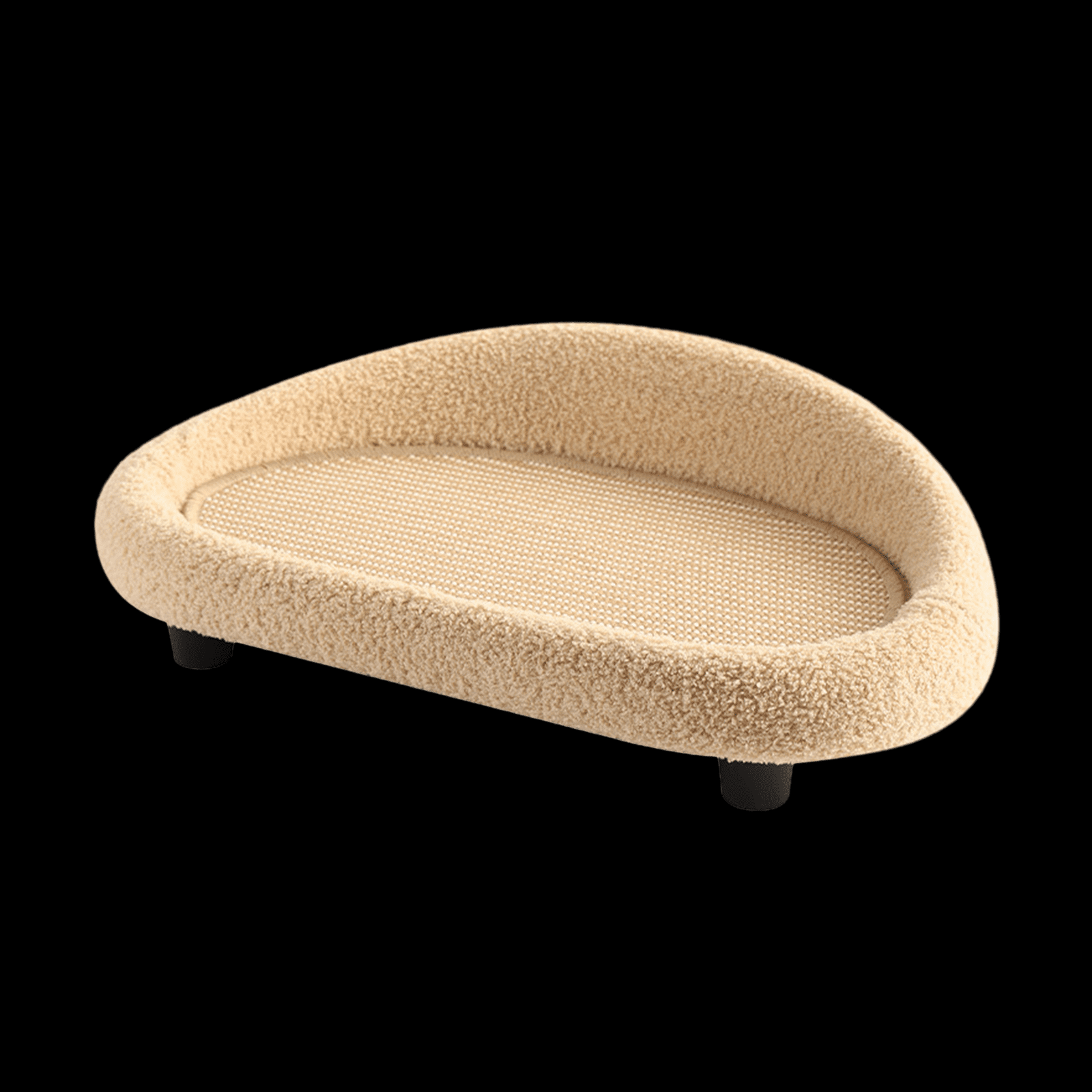 Menolana Pet Sofa Bed Sisal Cat Scratcher Protect Furniture Comfortable Cat Bed Nests Wear Resistant for Small Medium Cats Indoor Cats