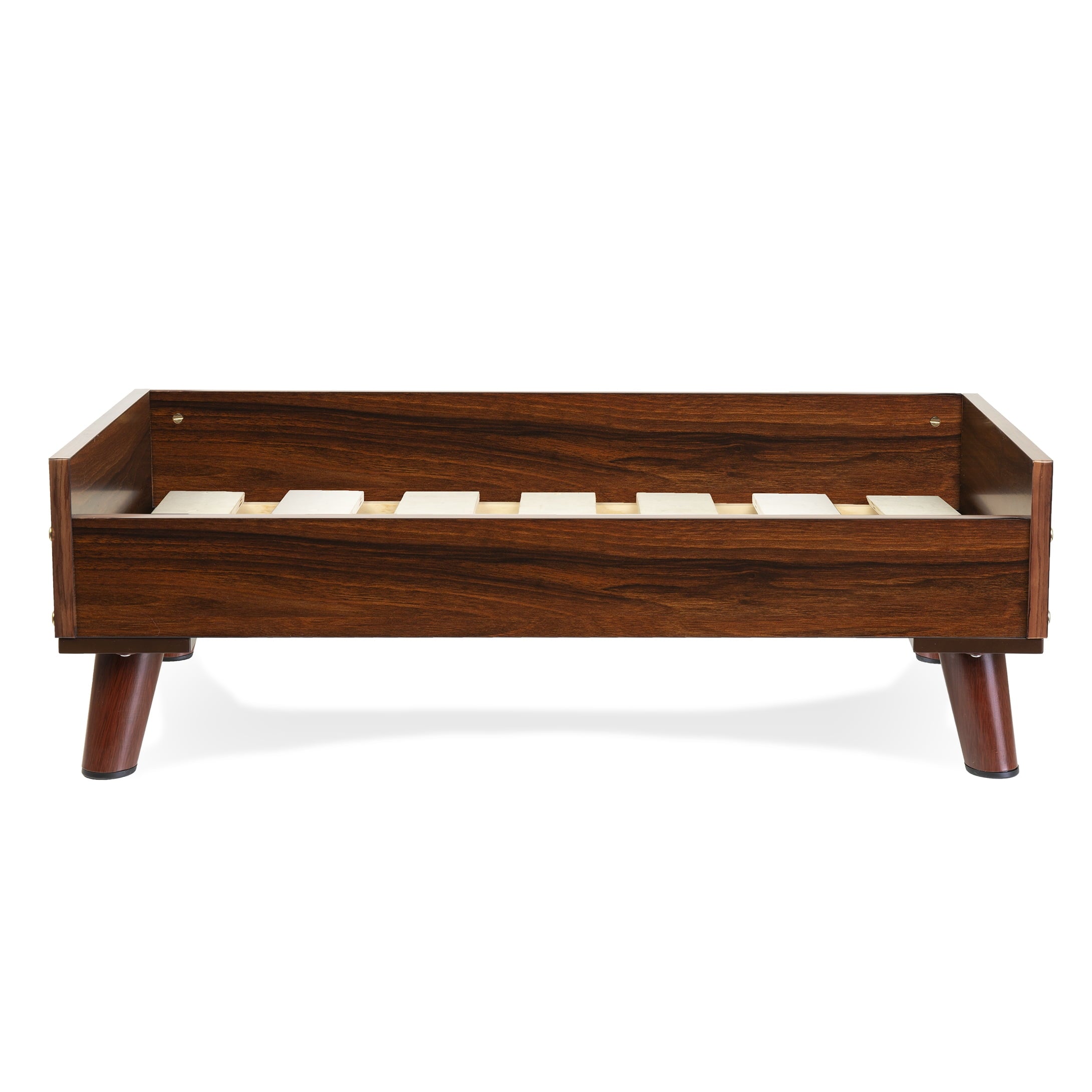 FurHaven Pet Products Bed Frame for Pet Beds - Walnut, Medium