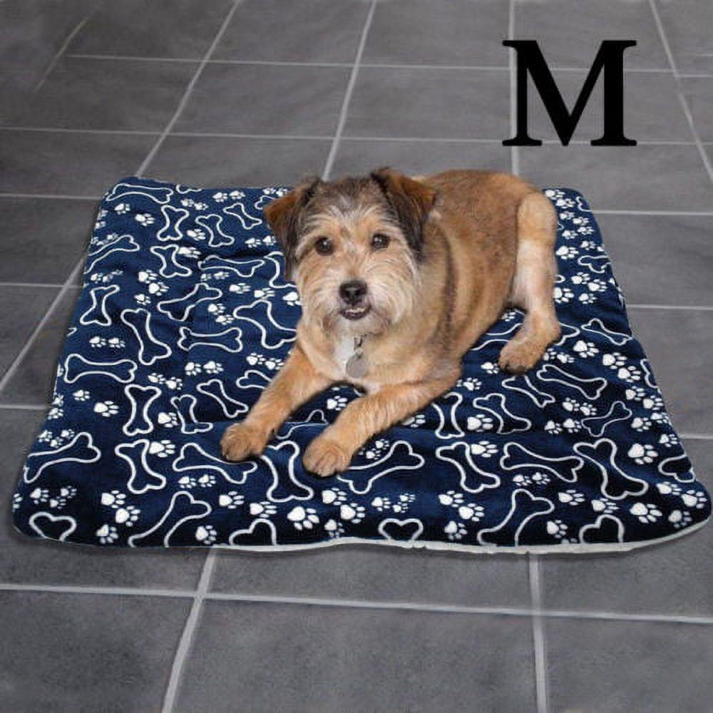Cute Dog Bed Crate Pad Mat, Pet Kennel Pad Cage Cushion for Large Medium Small Dog Cat