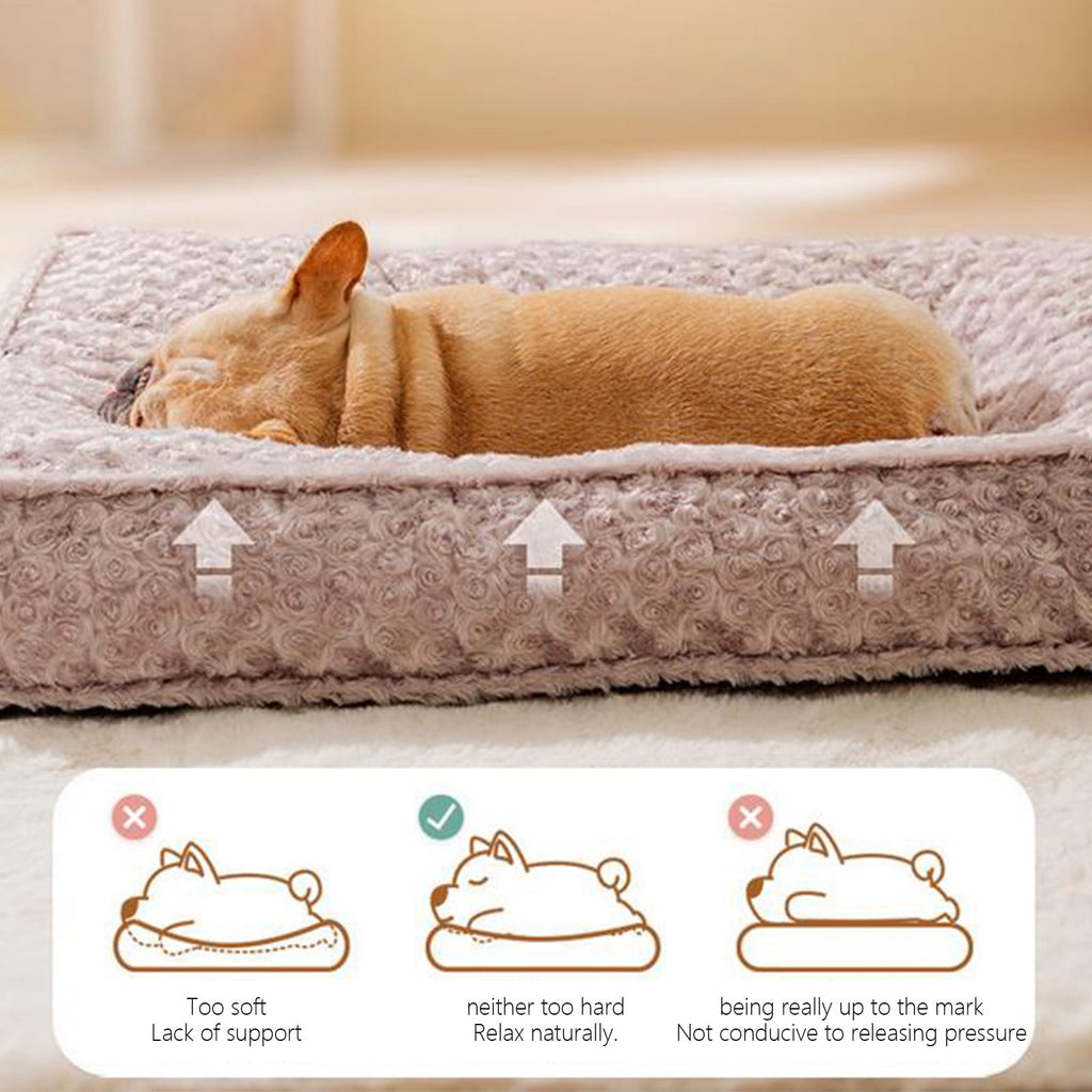 AZXY Dog Beds for Large Dogs,Cat Bed,Medium Dog Beds On Sale,Indestructible Washable Chew Proof Comfort Dog Bed Small Crate