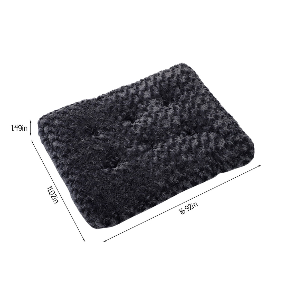 Kojanyu Christmas Dog Bed,orthopedic Crate Foam Dog Bed with Removable Washable Cover,Waterproof Dog Mattress Nonskid Bottom,Comfy Anxiety Pet Bed Mat Home Decor Essentials Discount Sales