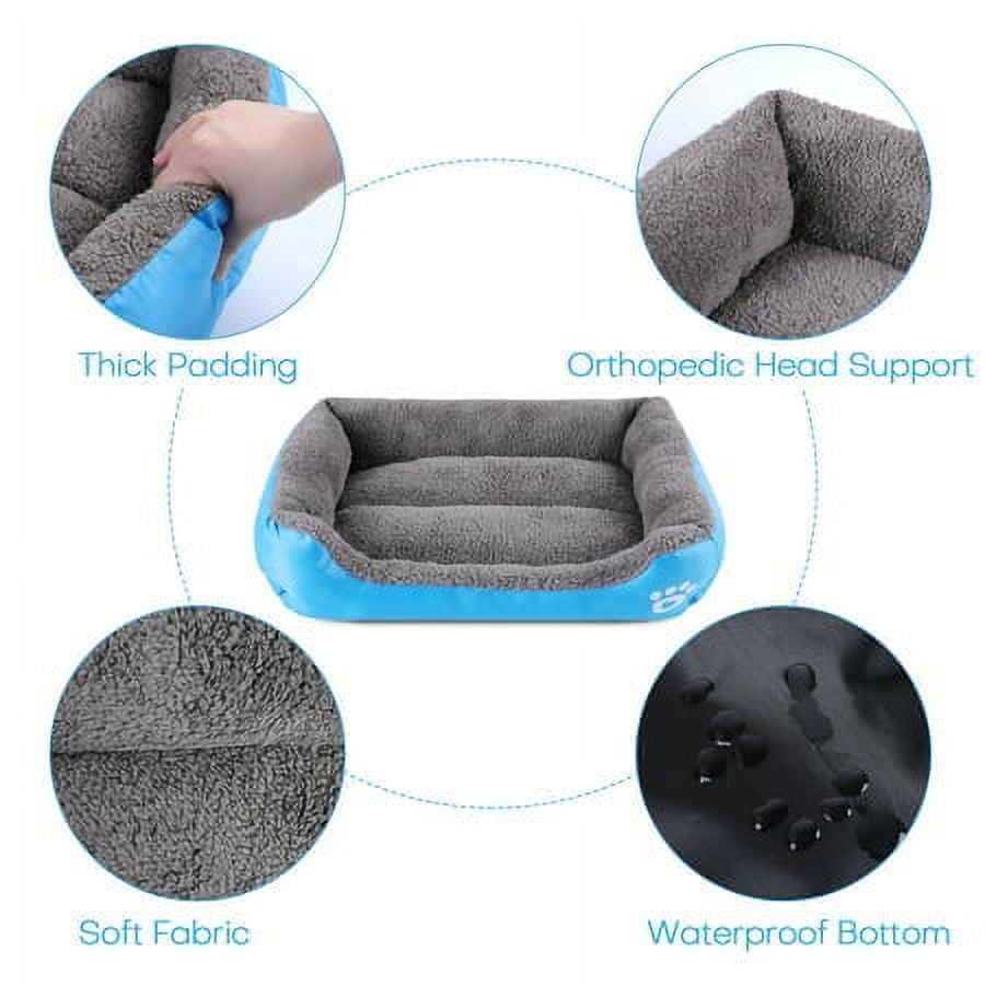 Dog Beds for Medium Dogs, Rectangle, Washable, Comfortable and Breathable Pet Sofa Warming Orthopedic for Dog