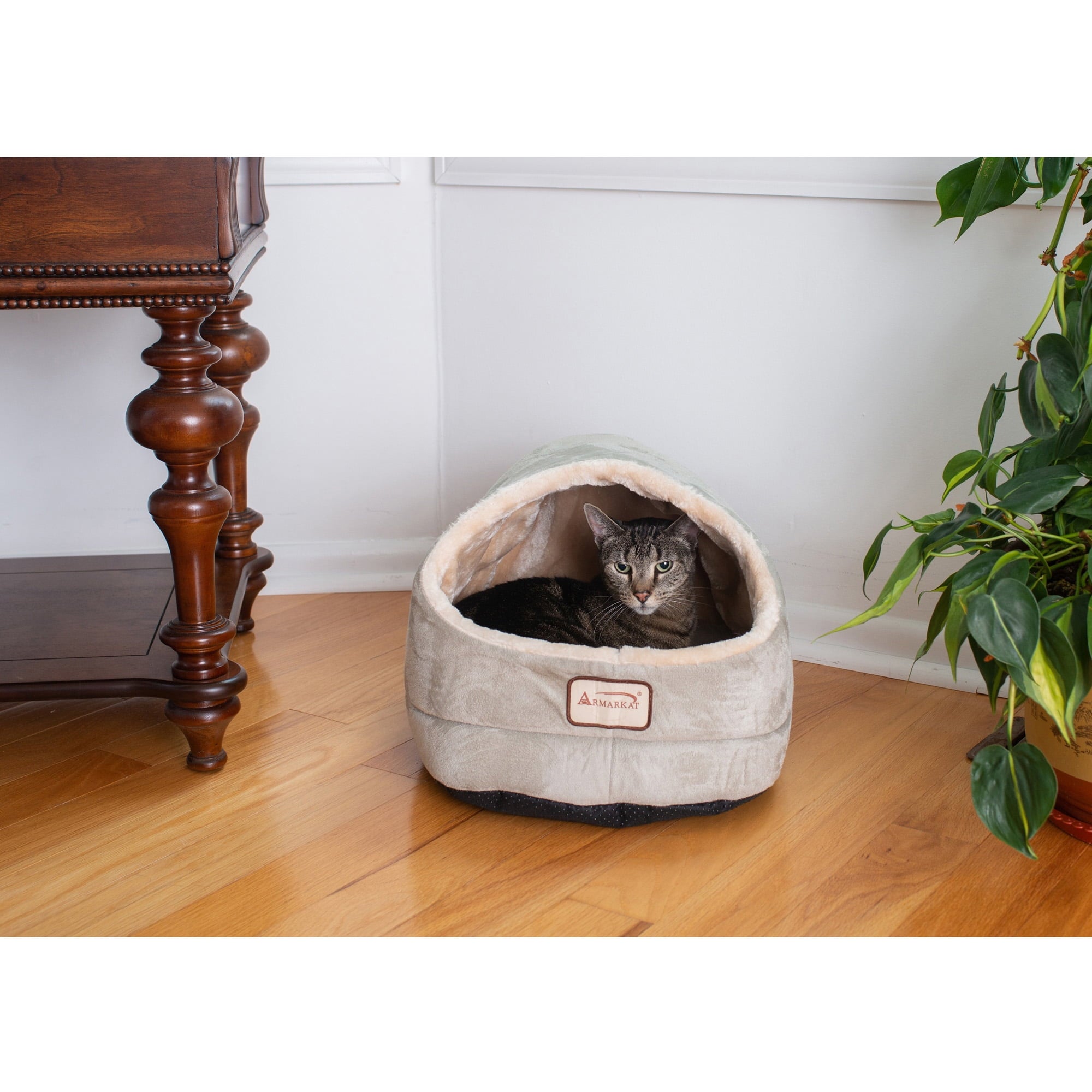 Armarkat Sage Green Cat Bed Size, 18-Inch by 14-Inch, C18HHL/MH