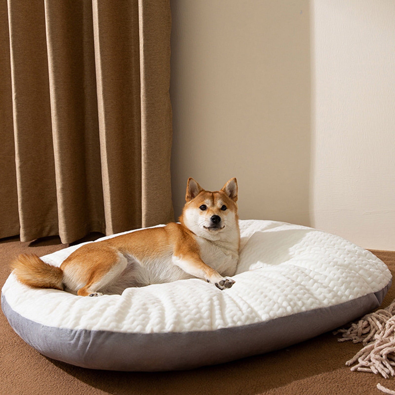 AZXY Dog Beds for Large Dogs,Cat Beds for Indoor Cats,Indestructible Washable Chew Proof Comfort Dog Bed Medium,Pet Bed On Clearance,Dog Mat