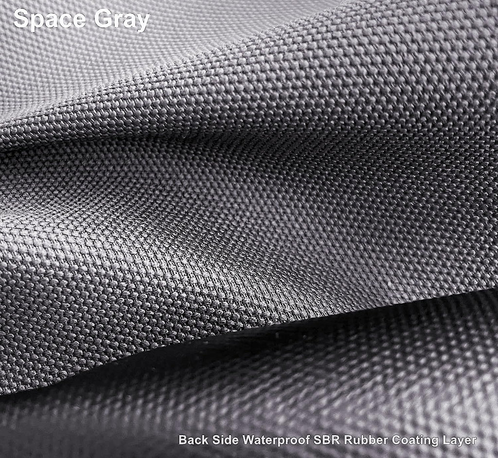 Orthopedic Headrest Dog Bed, Large Grey Linen 42x28, Memory Foam Platform, Pain Relief for Arthritis, Hip & Elbow Dysplasia, Post Surgery, Lameness, Supportive, Calming, Waterproof Washable Cover