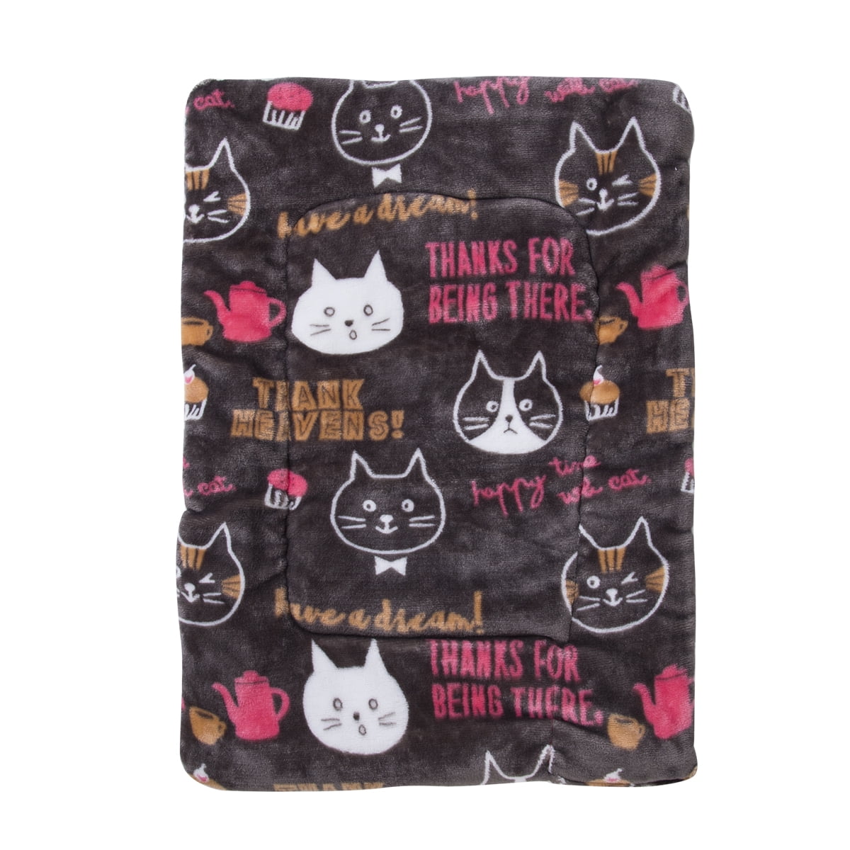 Cute Dog Bed Crate Pad Mat, Pet Kennel Pad Cage Cushion for Large Medium Small Dog Cat