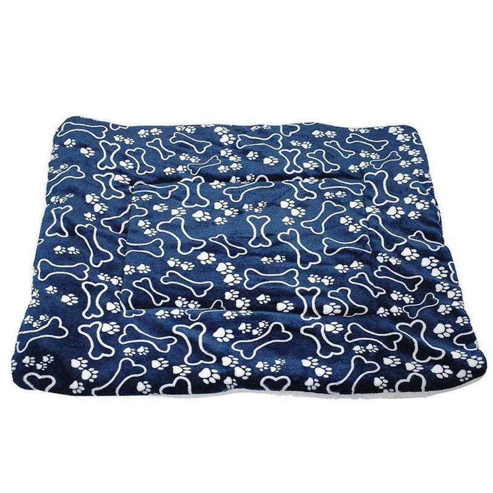 Cute Dog Bed Crate Pad Mat, Pet Kennel Pad Cage Cushion for Large Medium Small Dog Cat
