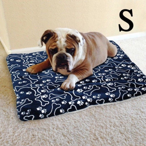 Cute Dog Bed Crate Pad Mat, Pet Kennel Pad Cage Cushion for Large Medium Small Dog Cat