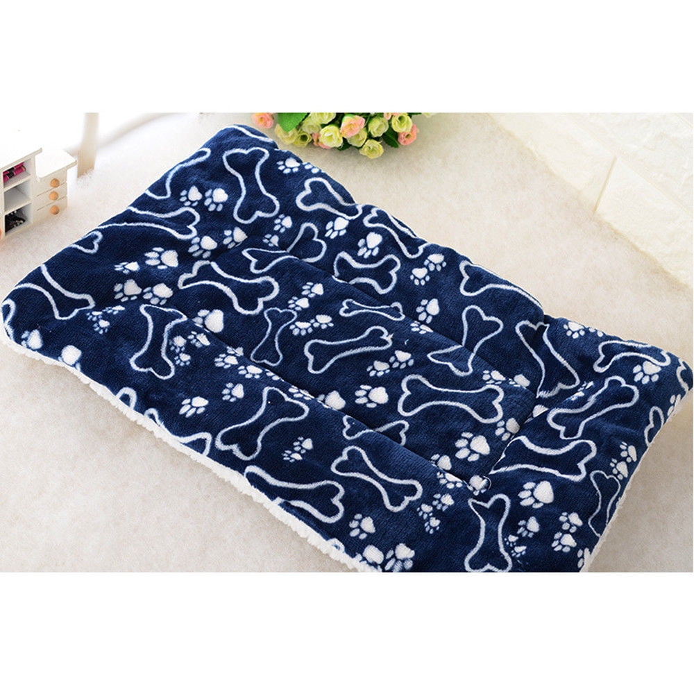 Cute Dog Bed Crate Pad Mat, Pet Kennel Pad Cage Cushion for Large Medium Small Dog Cat