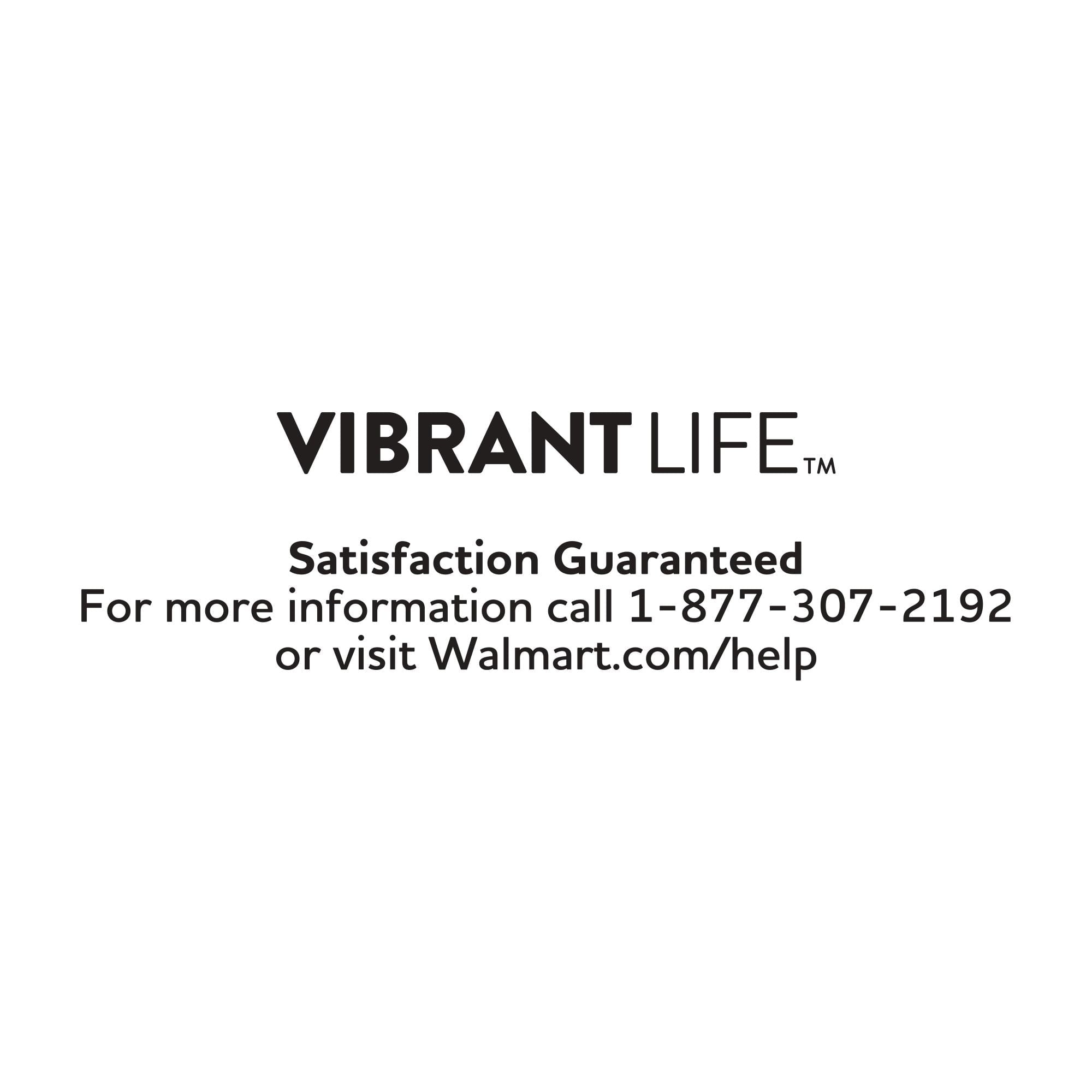 (2 pack) Vibrant Life Lounger Dog Bed, Black, Machine Washable, Plush, Extra Large, 42" x 32"