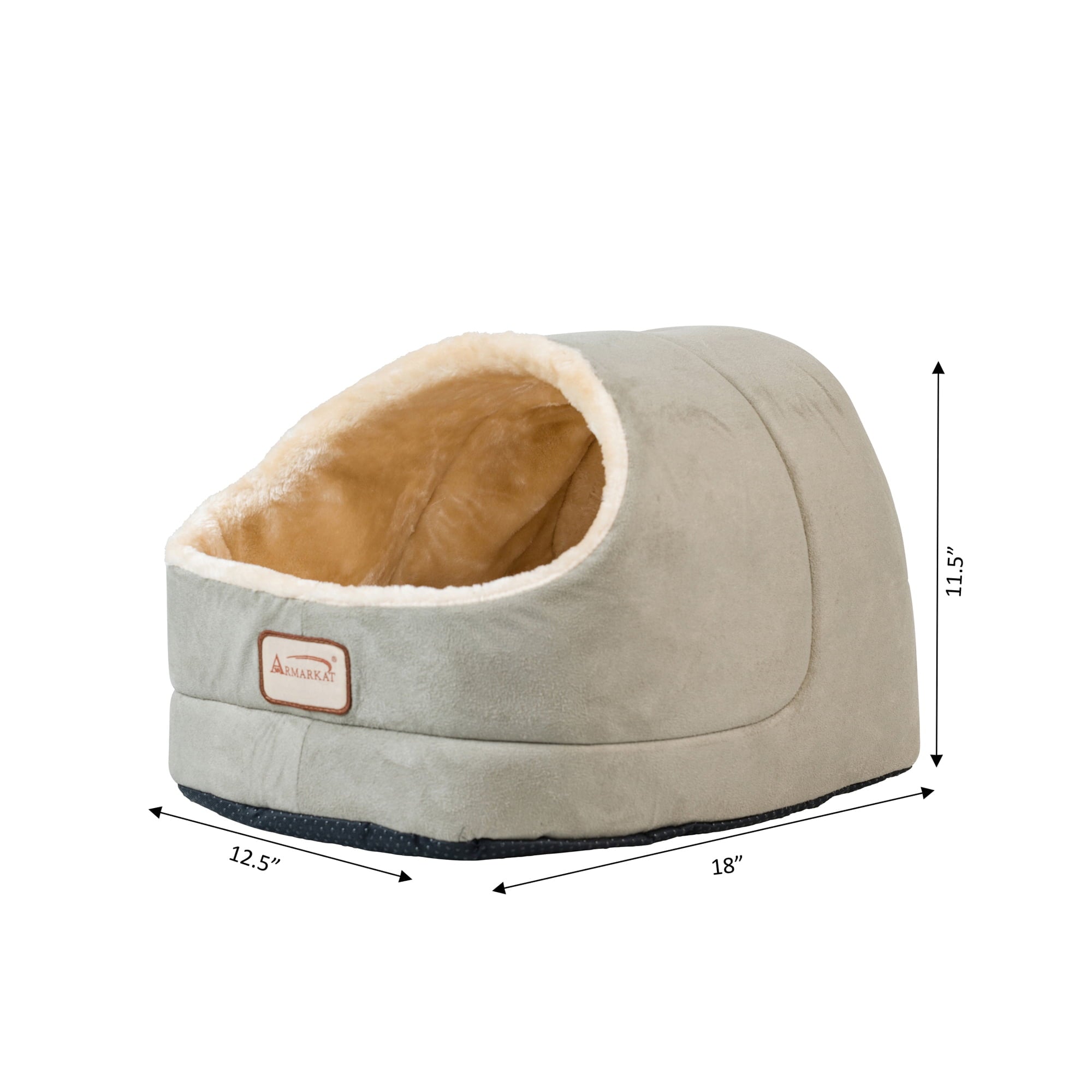 Armarkat Sage Green Cat Bed Size, 18-Inch by 14-Inch, C18HHL/MH